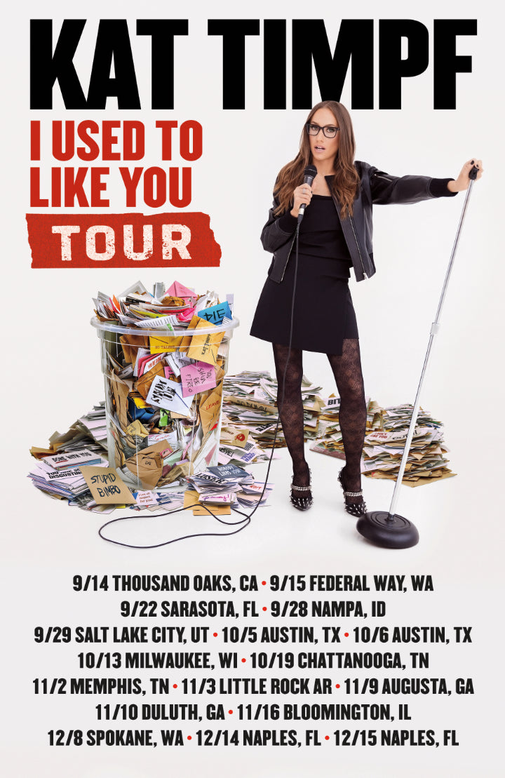 I Used to Like You Tour Poster