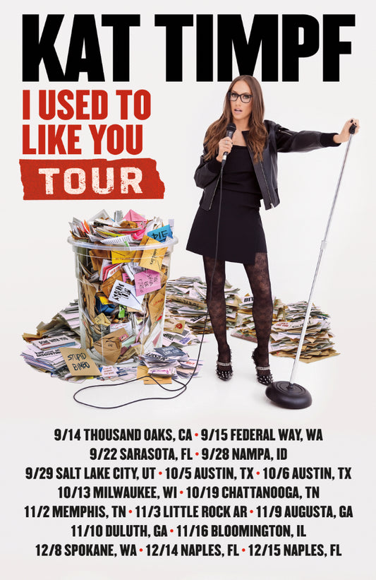 I Used to Like You Tour Poster